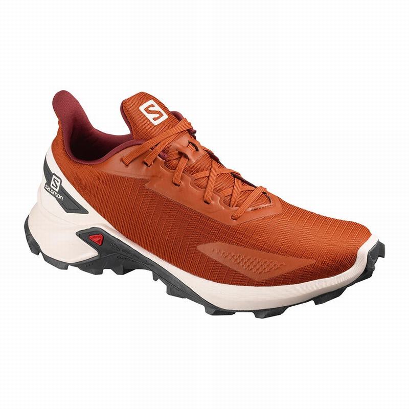 Salomon ALPHACROSS BLAST Zapatillas Trail Running Hombre - Naranjas - Colombia (08352-QCOY)